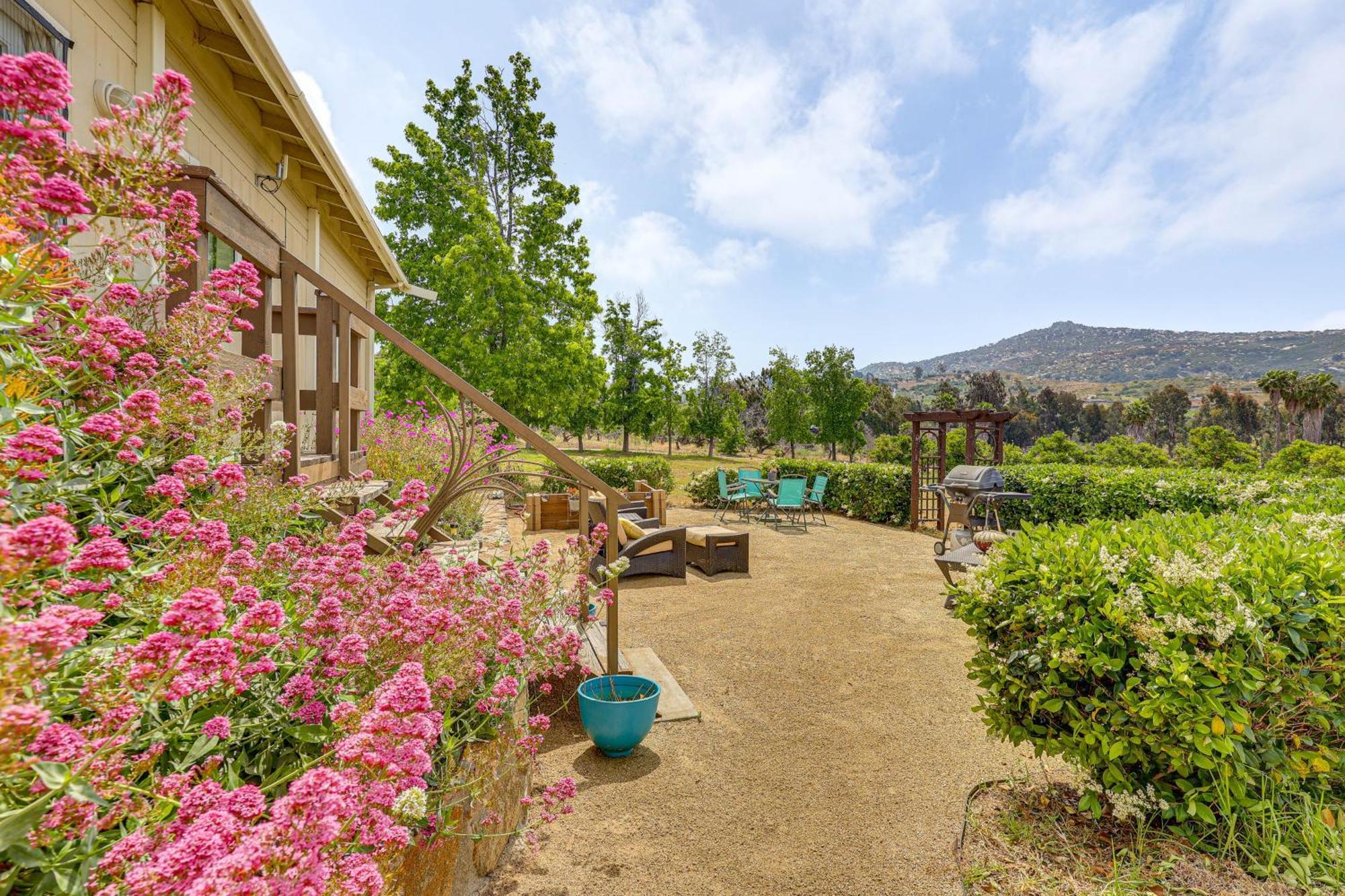 Escondido Vineyard Estate Walk To Wineries! Villa Exteriör bild